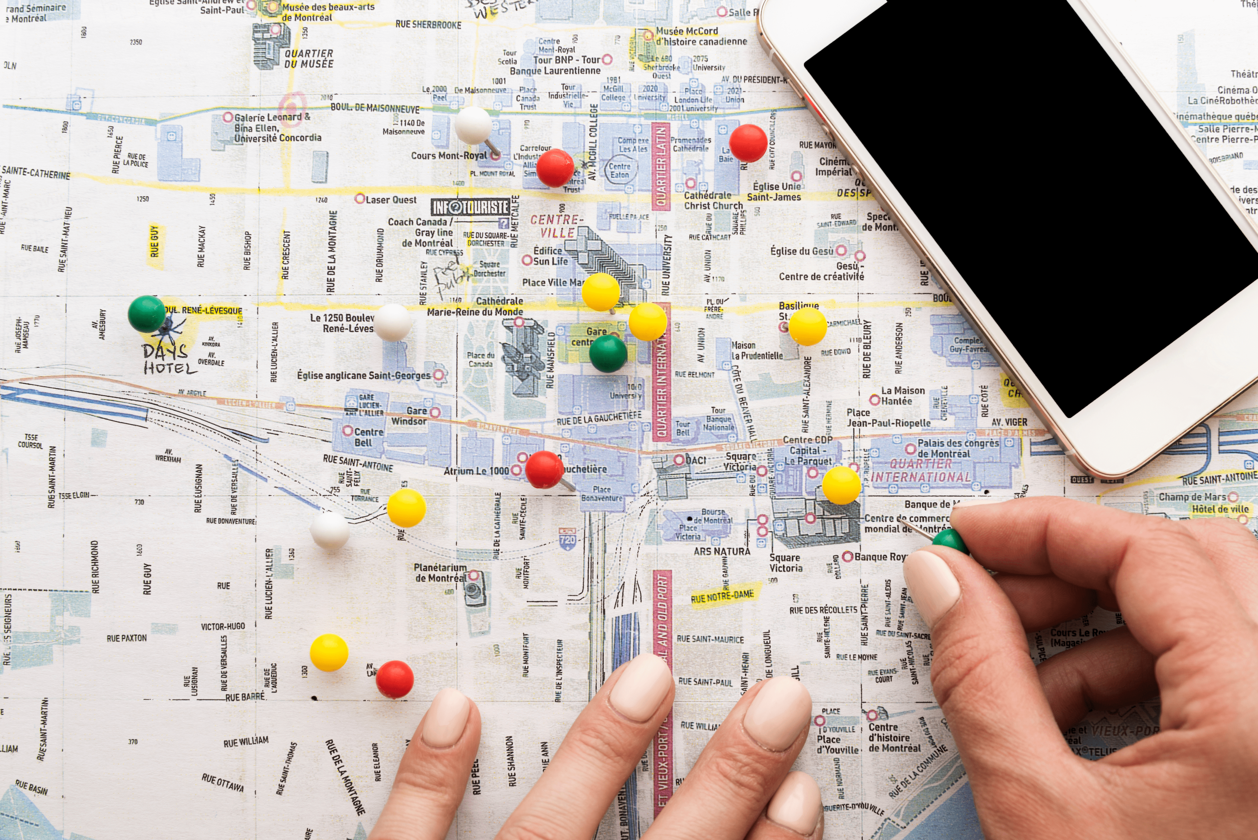Select locations